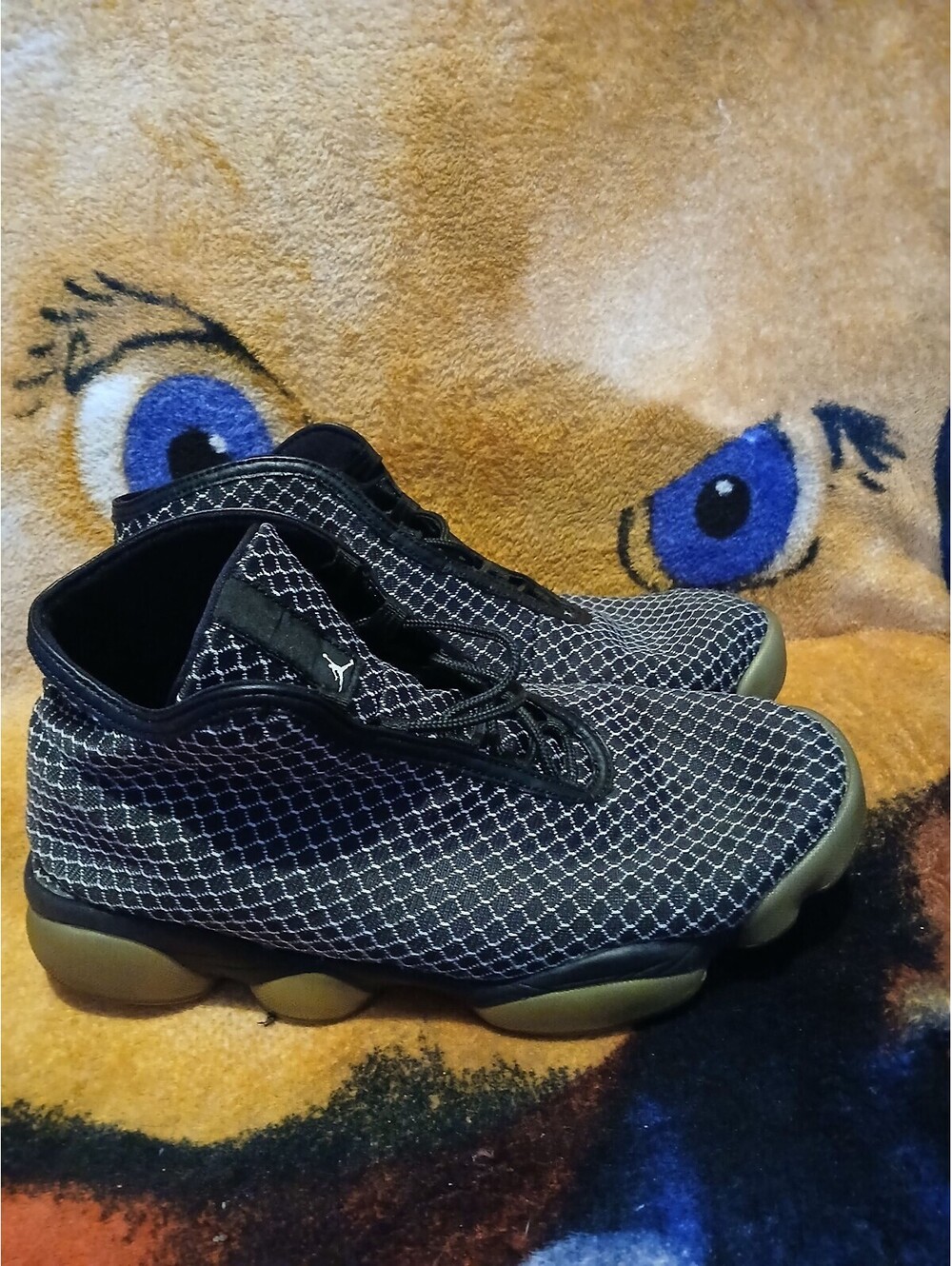 Jordan Future Black and White Basketball Shoes Size 10
